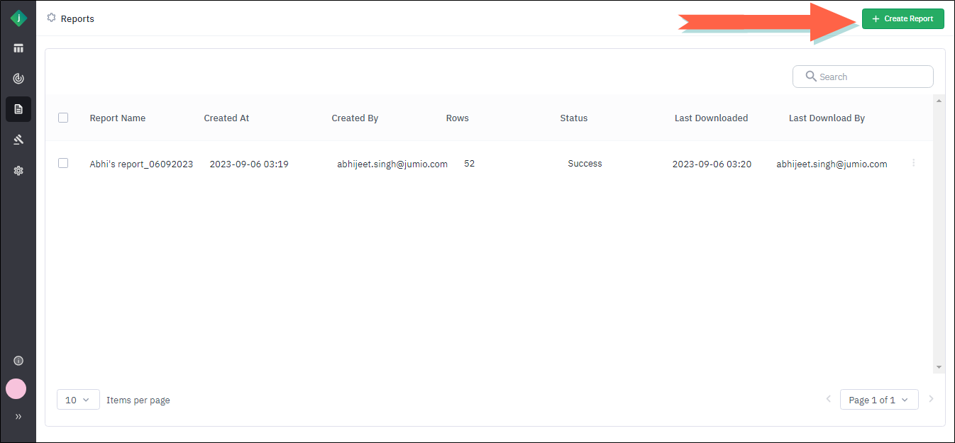 Create Report